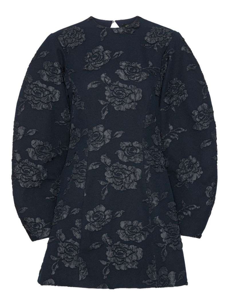 floral-jacquard mini dress 1