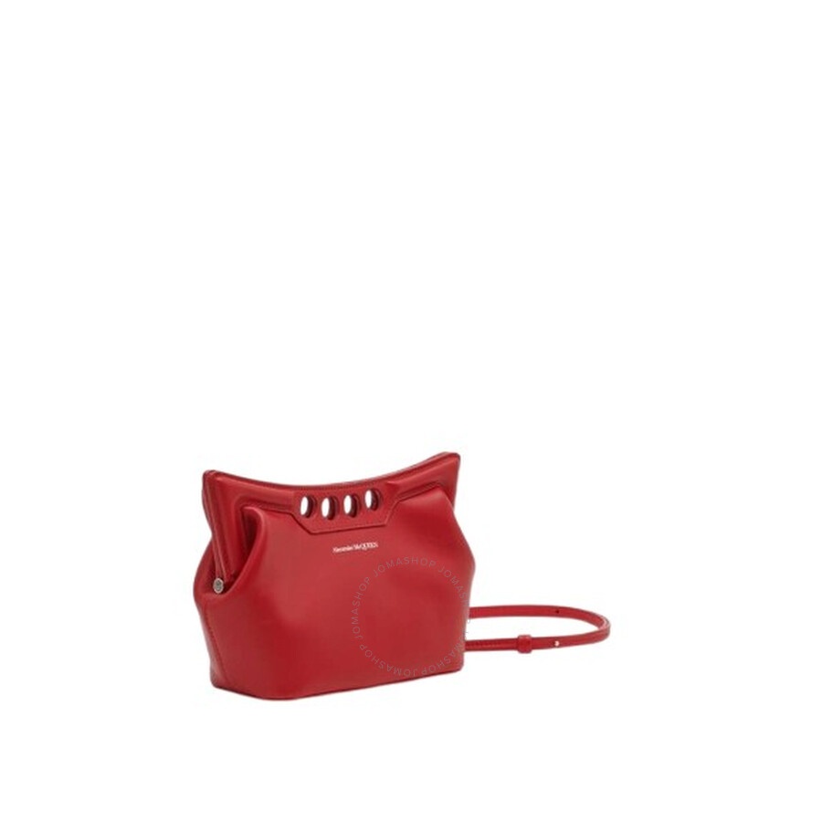 Alexander Mcqueen The Peak Mini Shoulder Bag in Welsh Red - 2