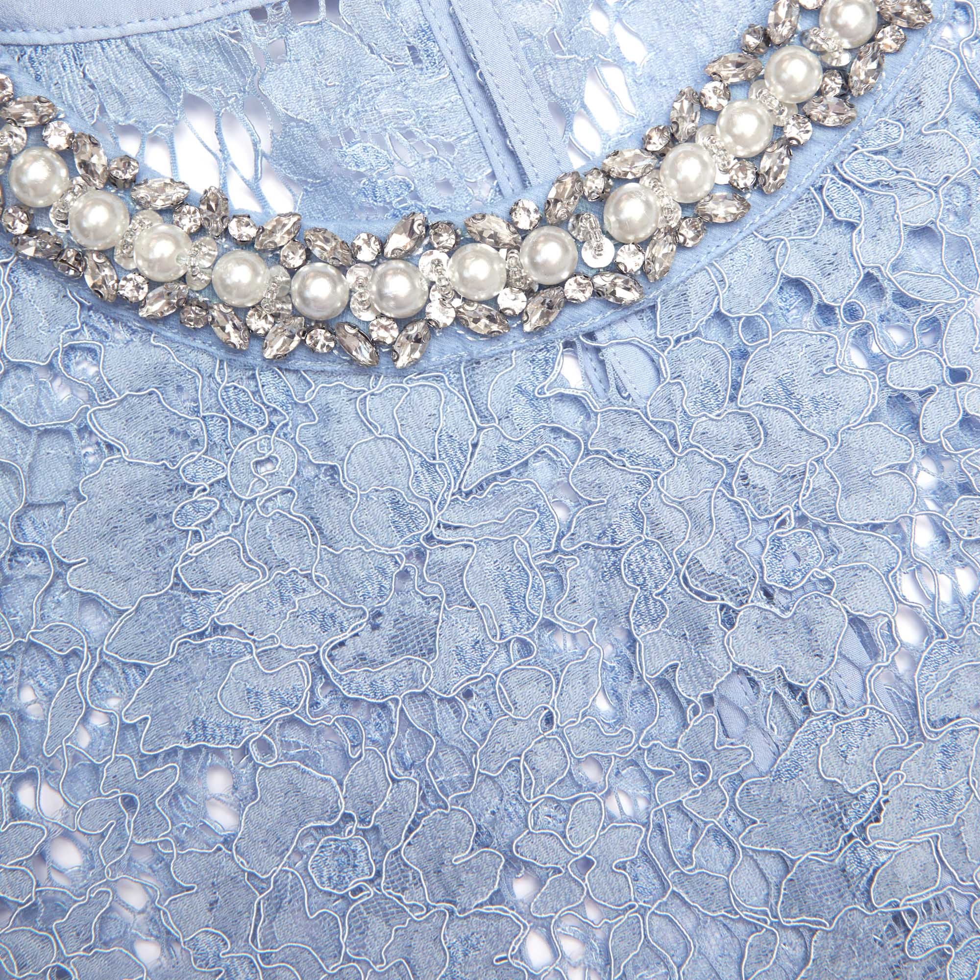 Blue Lace Top - 5