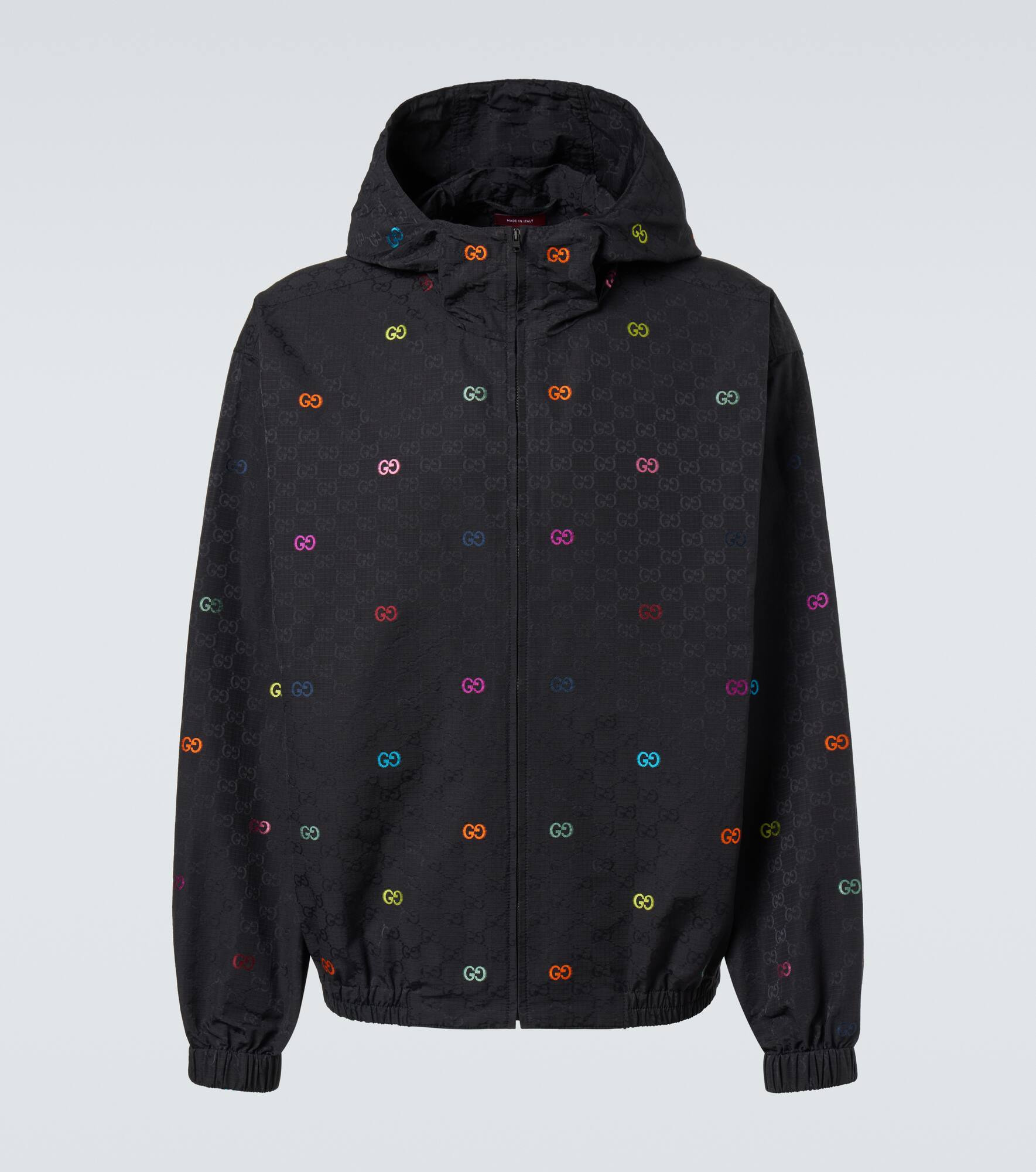 GG fil coupé ripstop zip jacket - 1