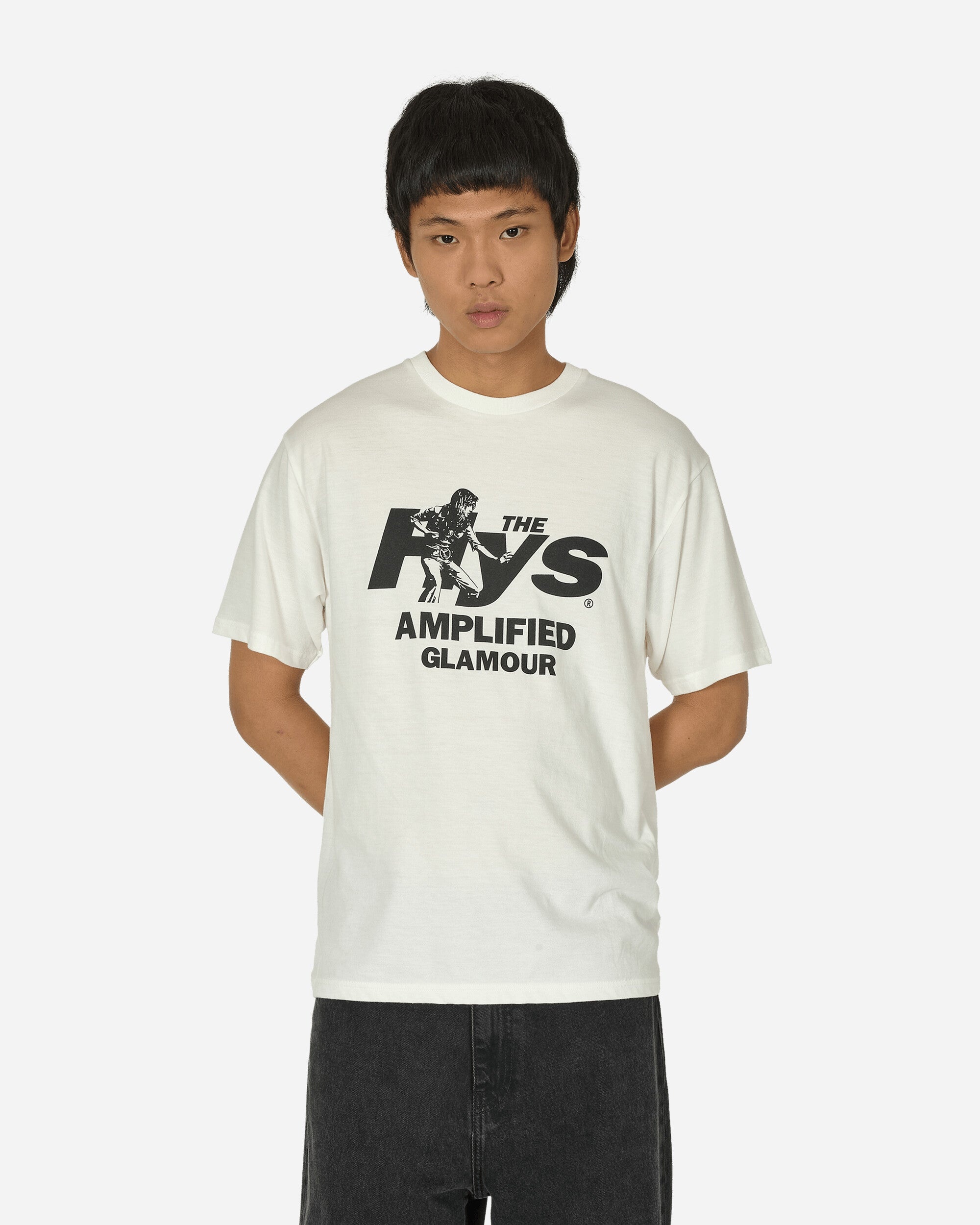 Hysteric Glamour Hysteric Amplified T-Shirt Dirty White | REVERSIBLE