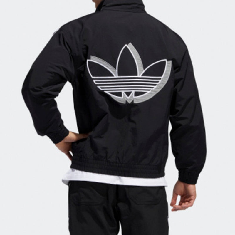 adidas originals Shadow TR WB Sports Jacket For Men Black FM1538 - 6