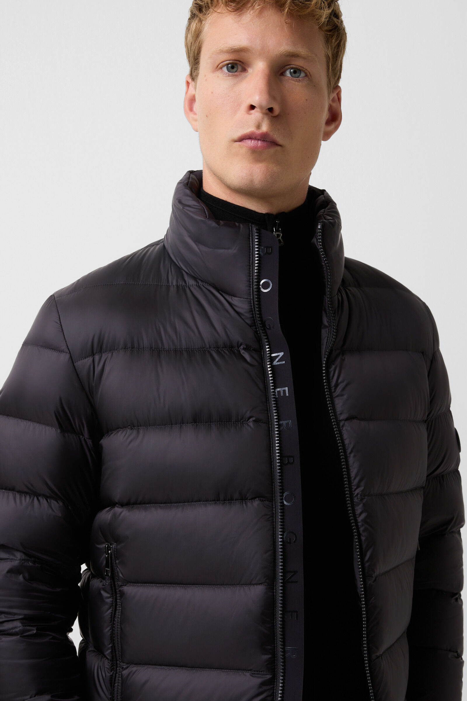 Hugh down jacket in Black - 7