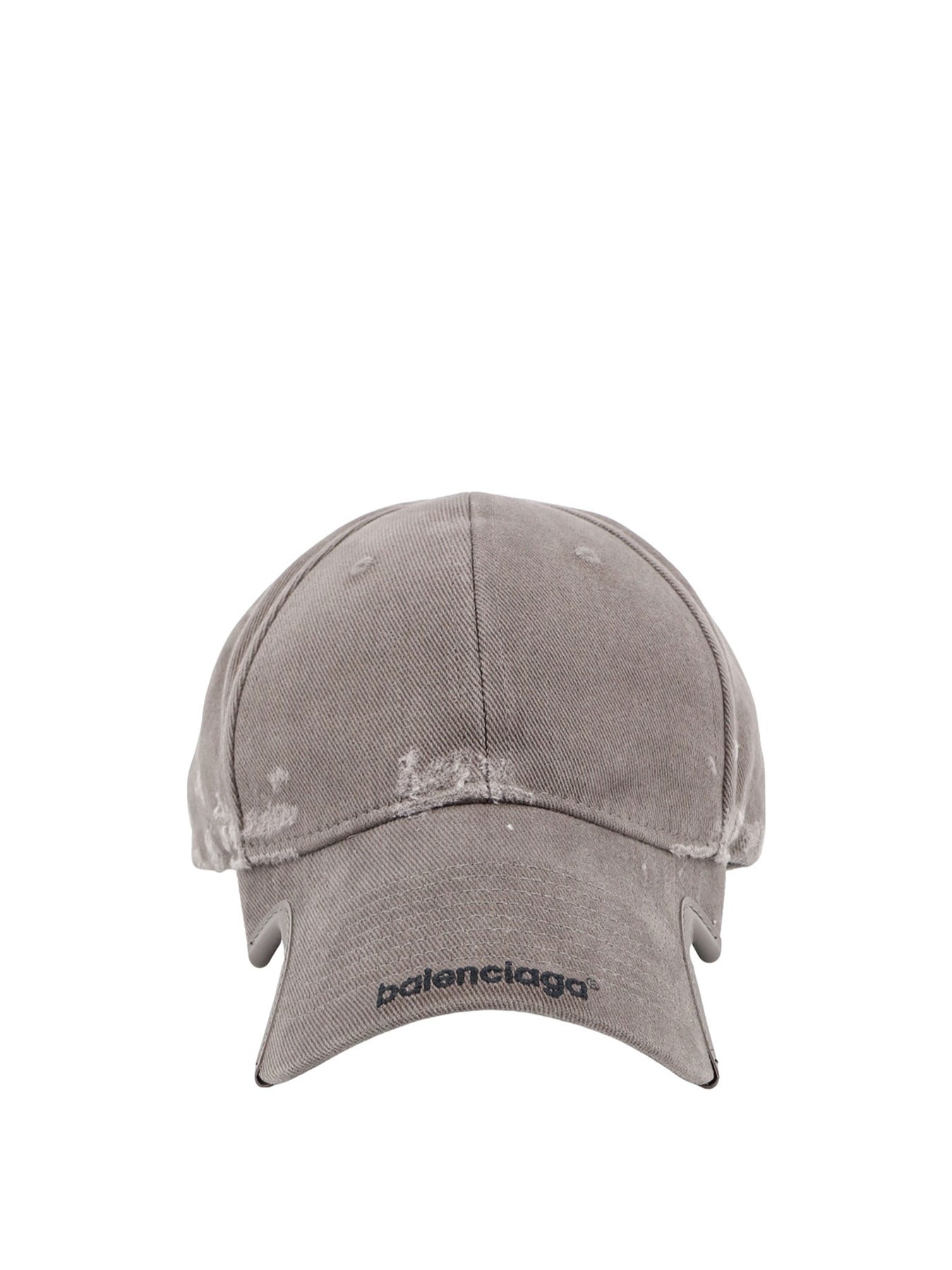 Cotton hat with frontal logo - 1