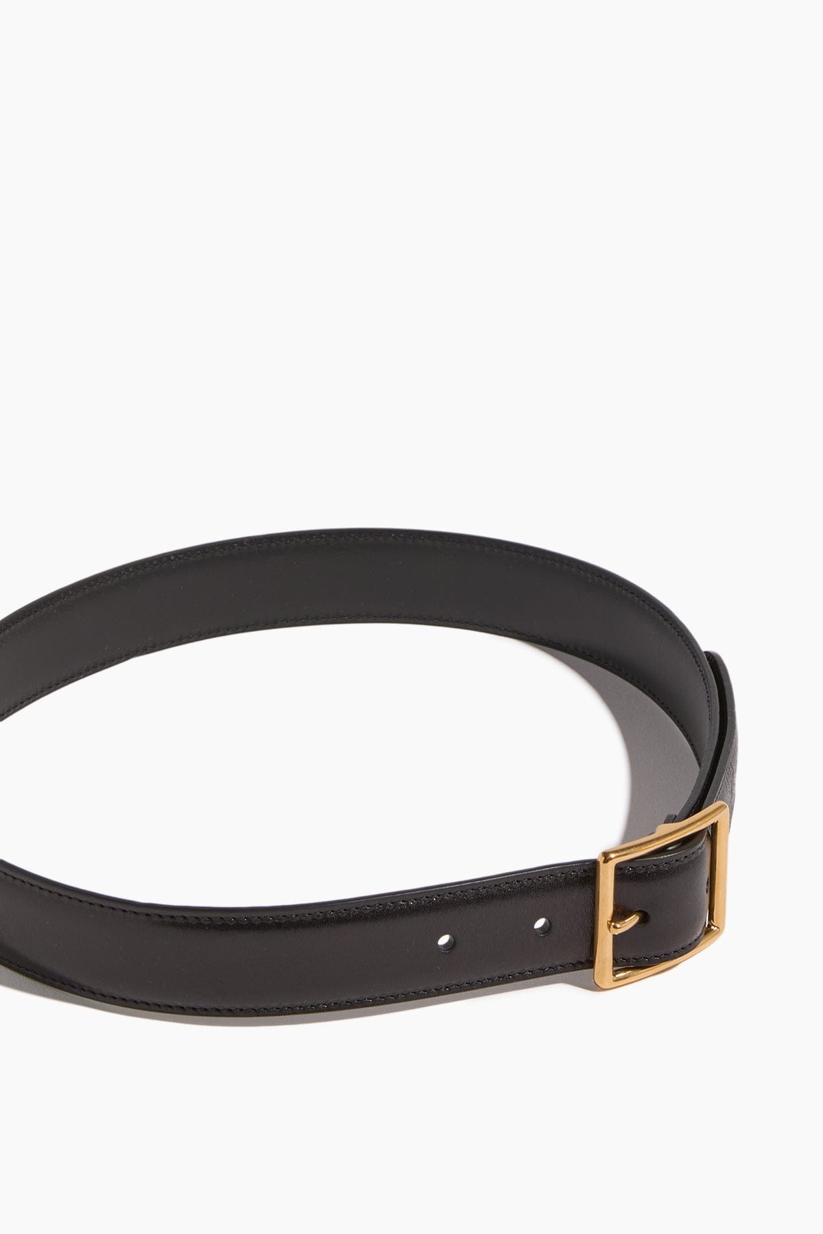 Gabriele Belt in Black with Antique Gold - 3
