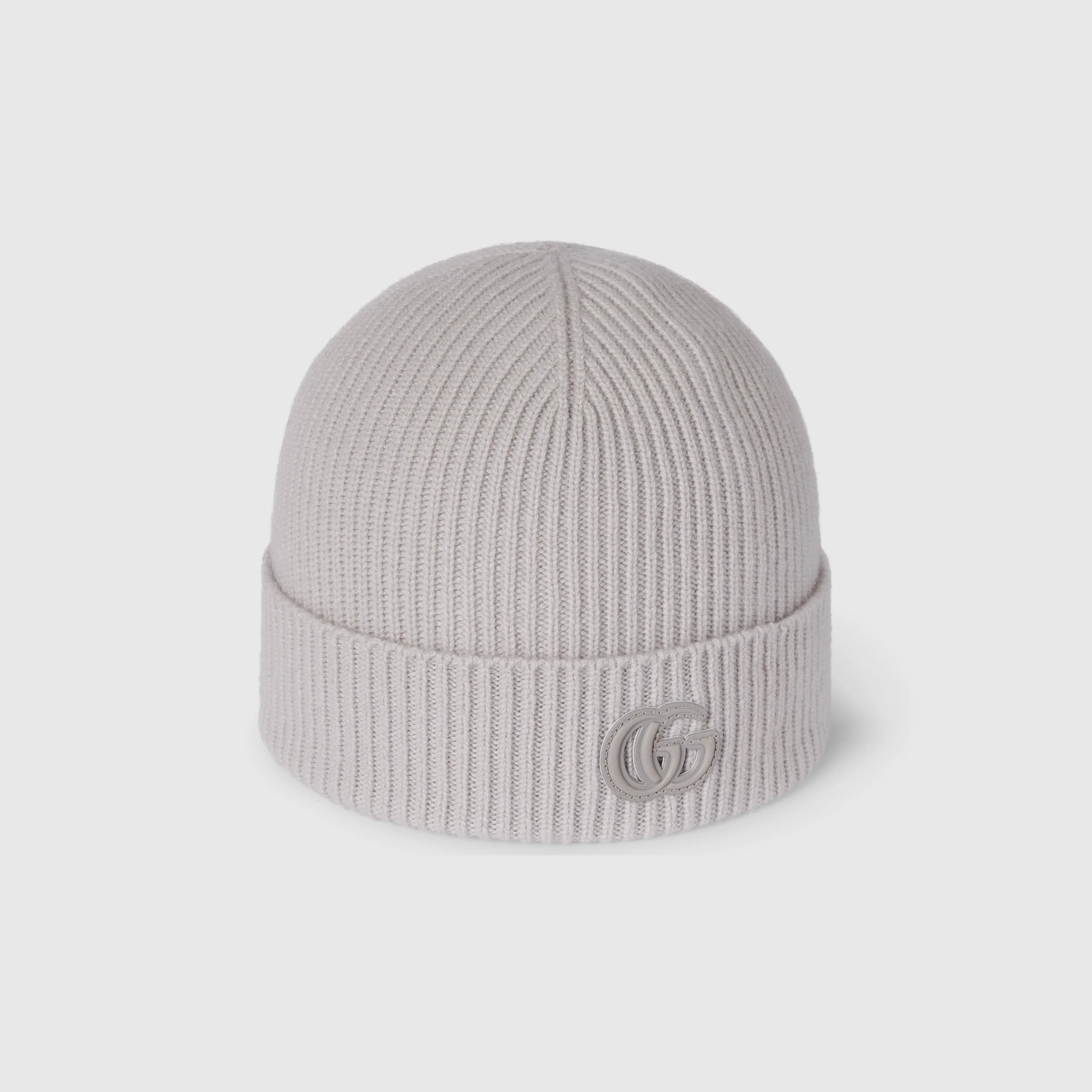 Cashmere hat with patch - 1