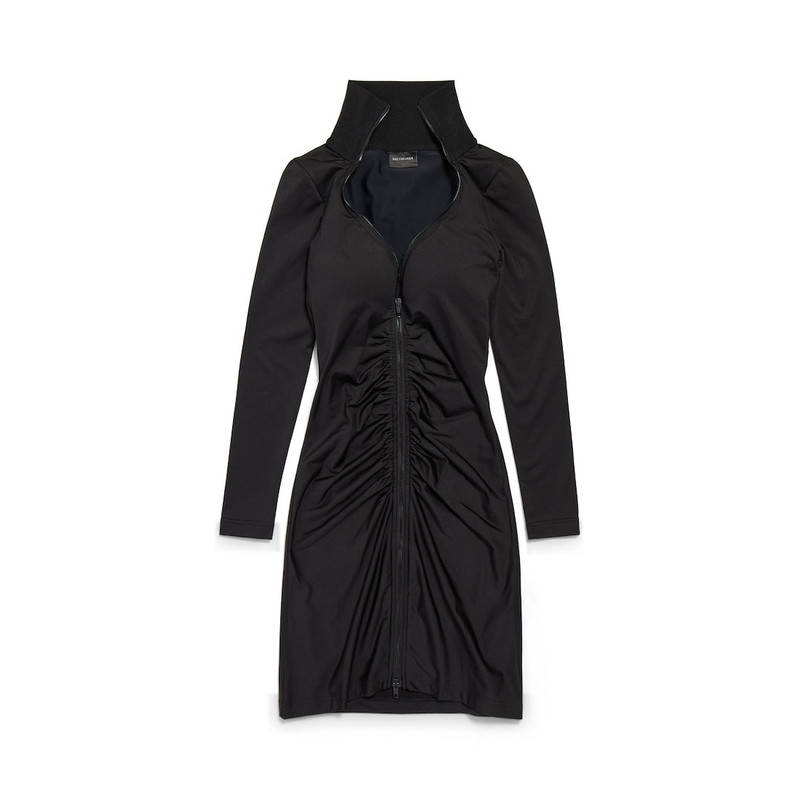 Women's Bra Cut Mini Dress in Black 1