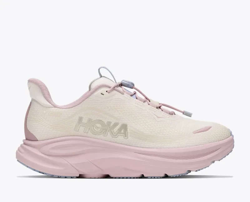 Women's Clifton 11 GTX Shoes in Alabaster/Pink Opal - 1