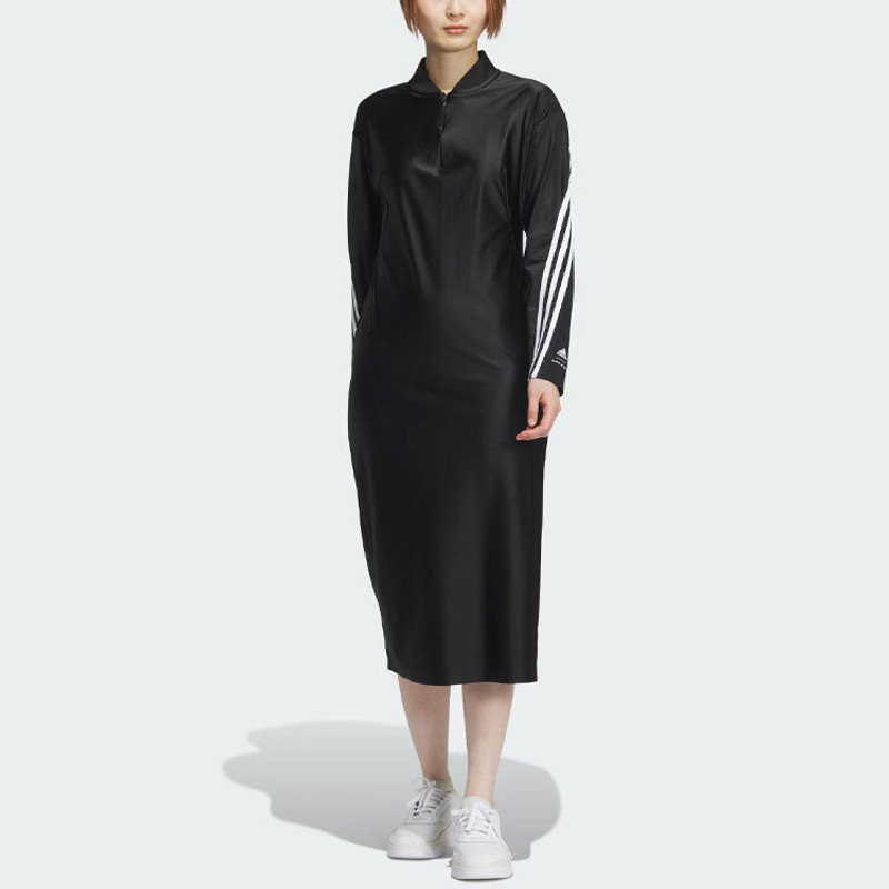 adidas (WMNS) adidas x Samuel Gui Yang Dress 'Black' JF6666 outlook