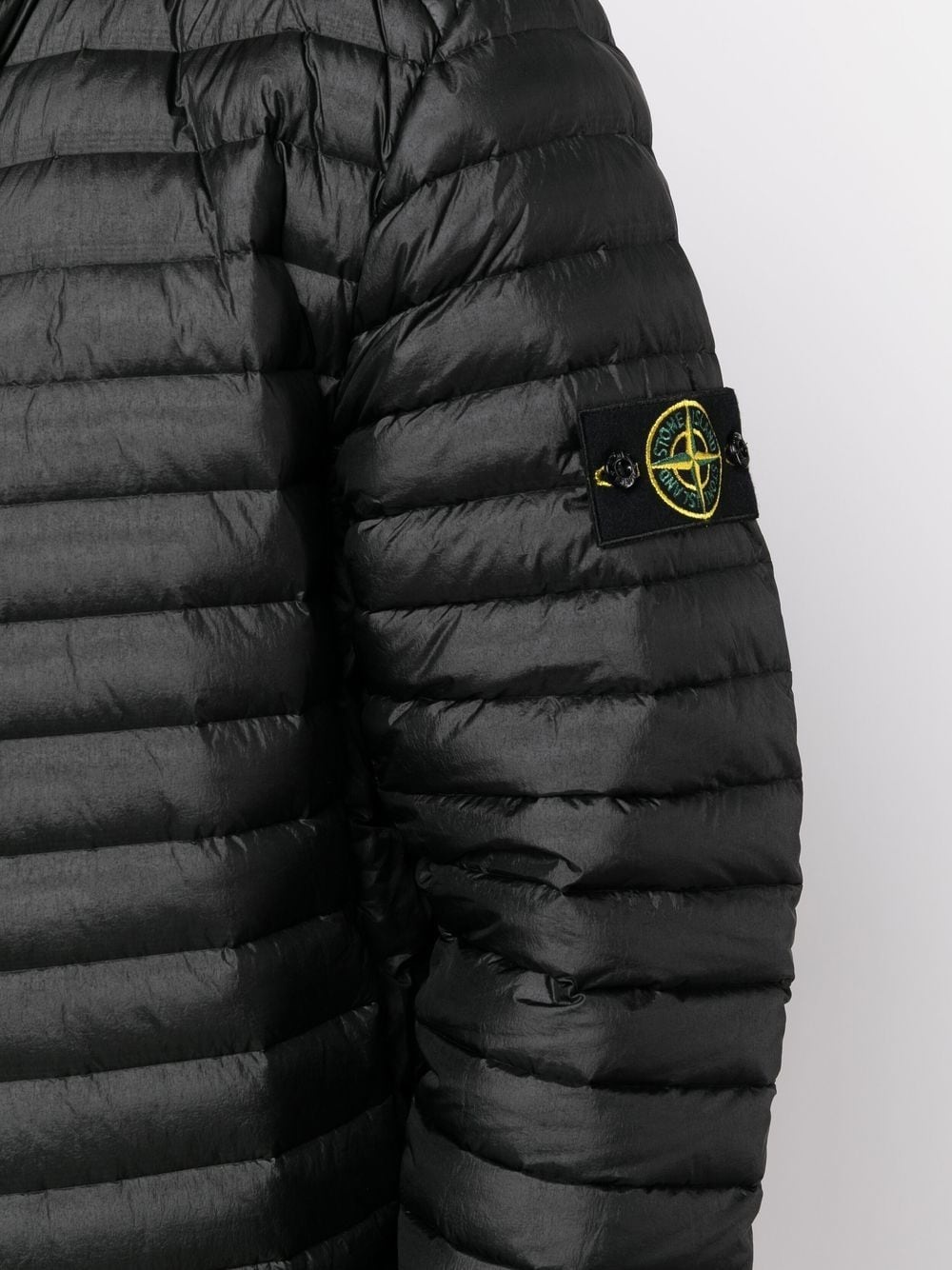 Compass-patch puffer jacket - 5