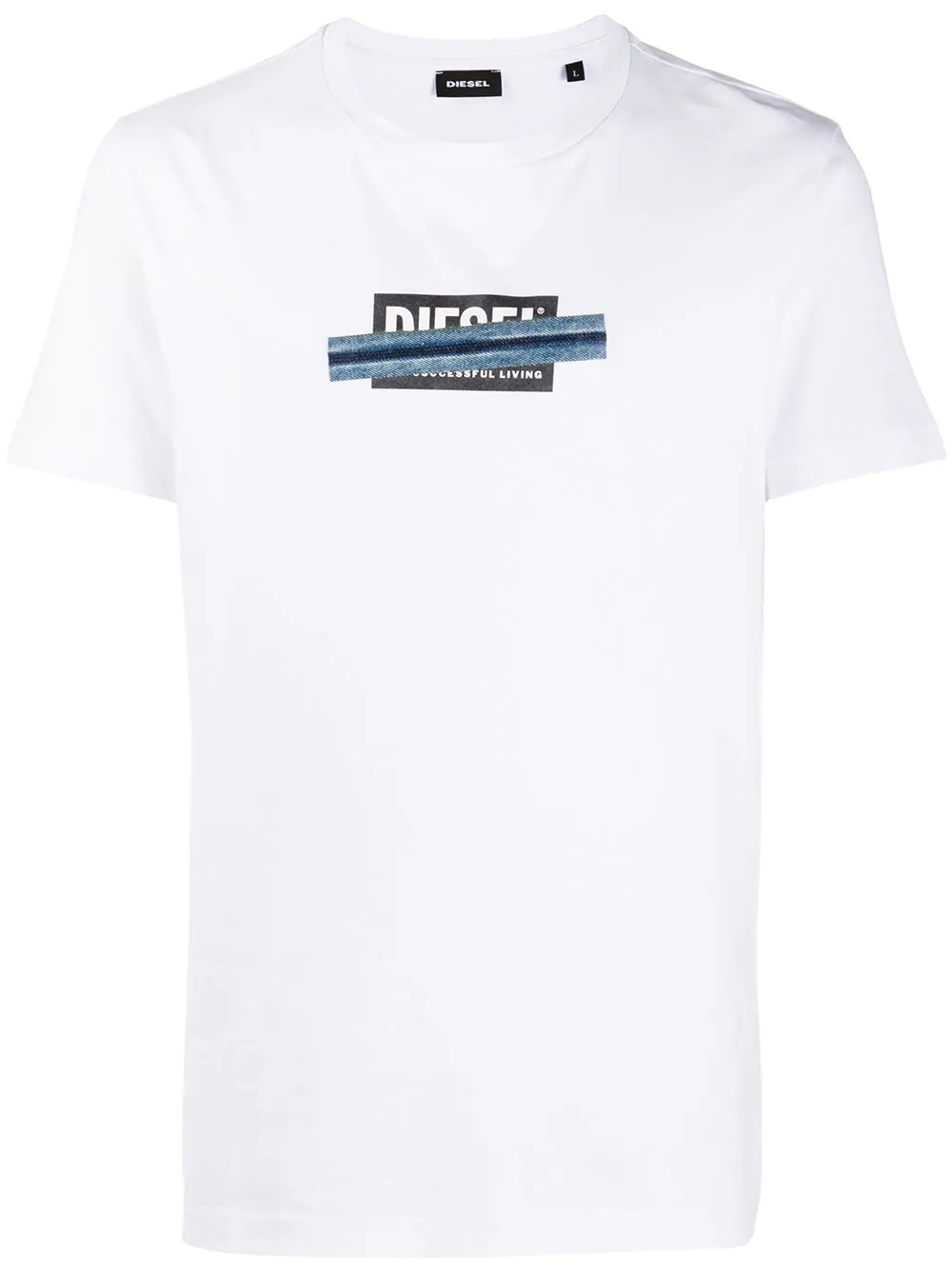 logo print T-shirt - 1