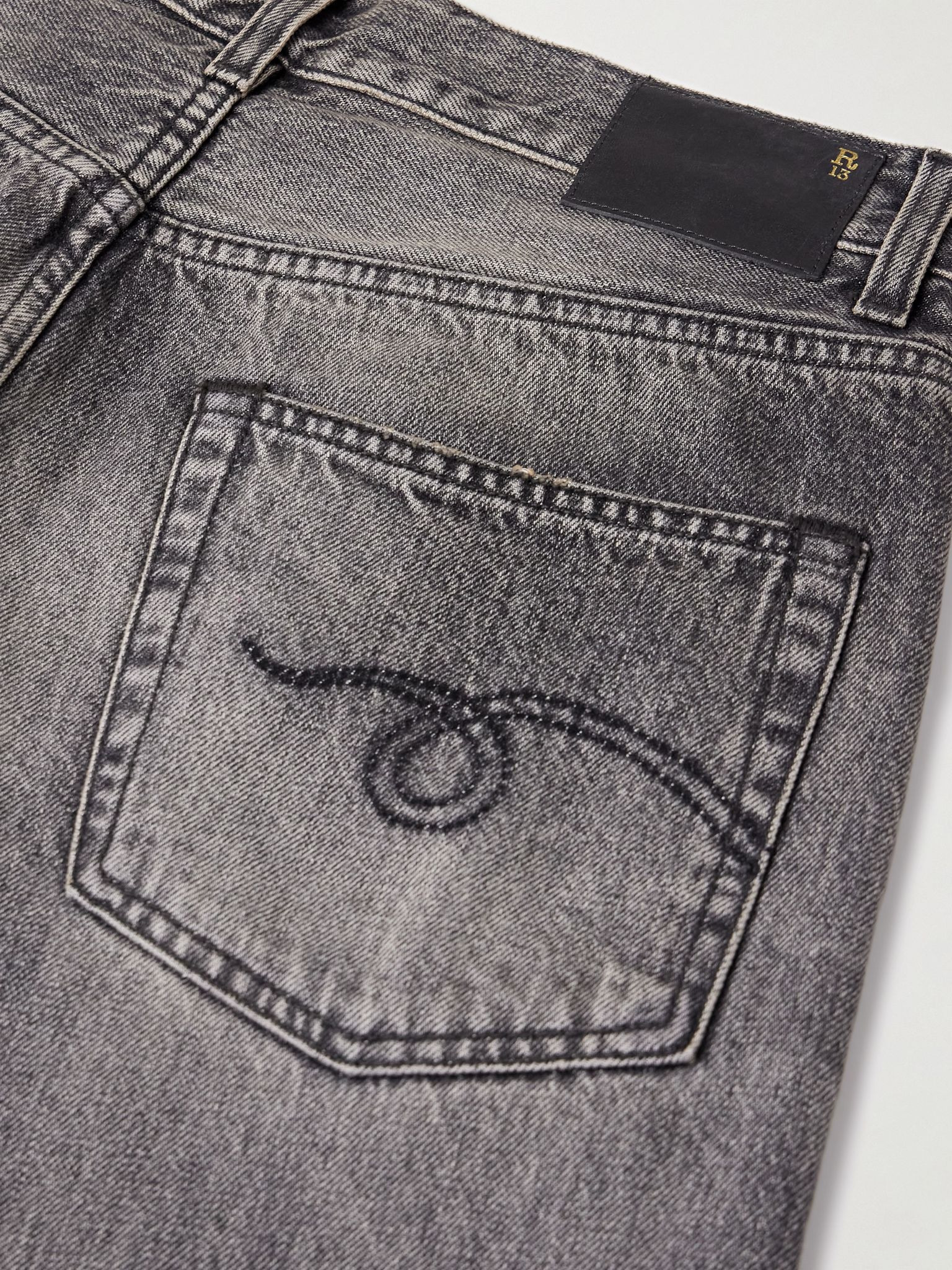 Distressed boyfriend jeans Dark denim - 6