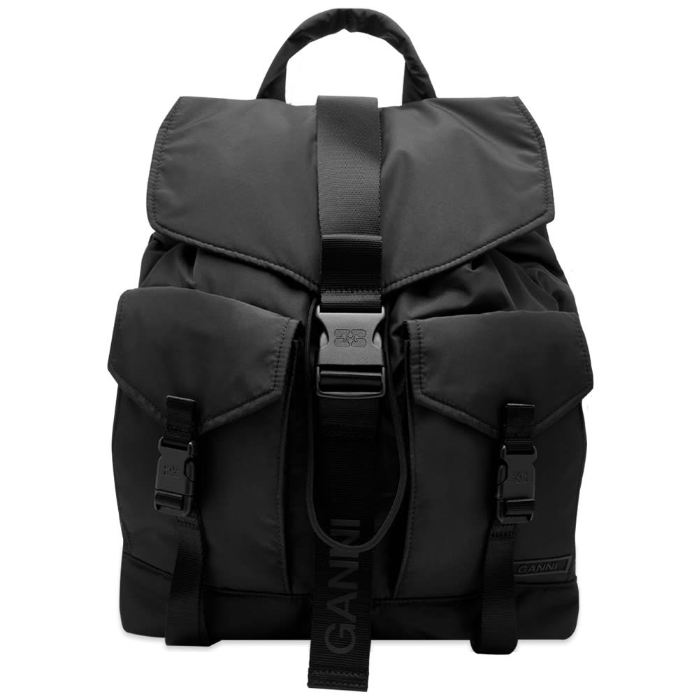 GANNI Recycled Tech Backpack - 1