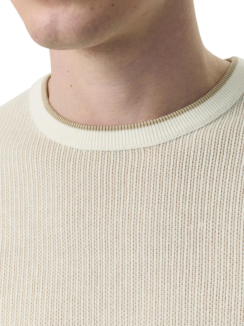 Men's Harvey Crewneck Sweater - Ivory 4