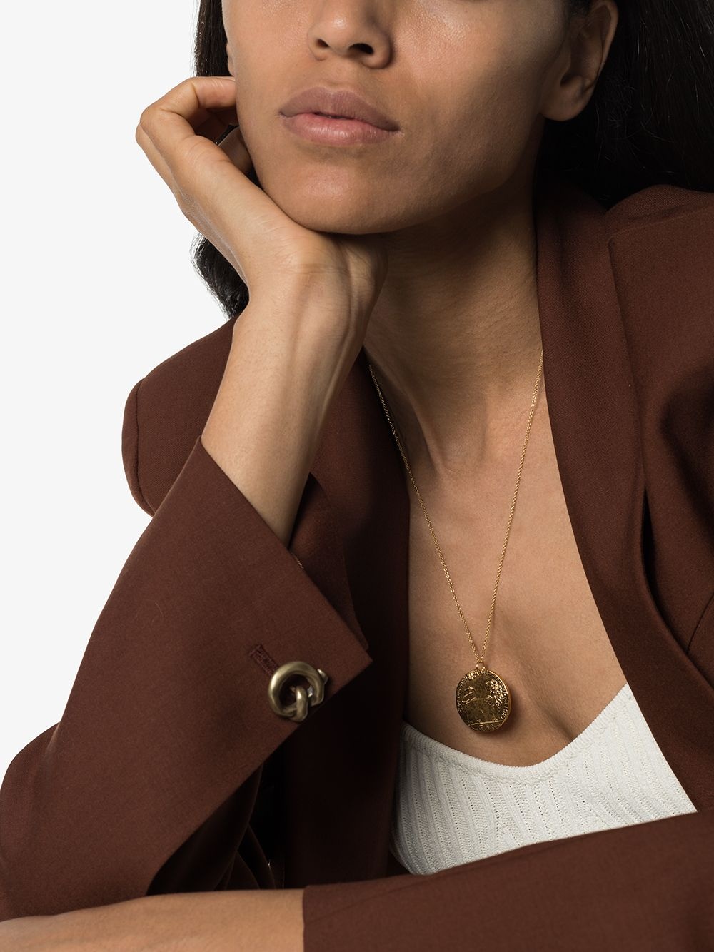 II Leone medallion necklace - 5