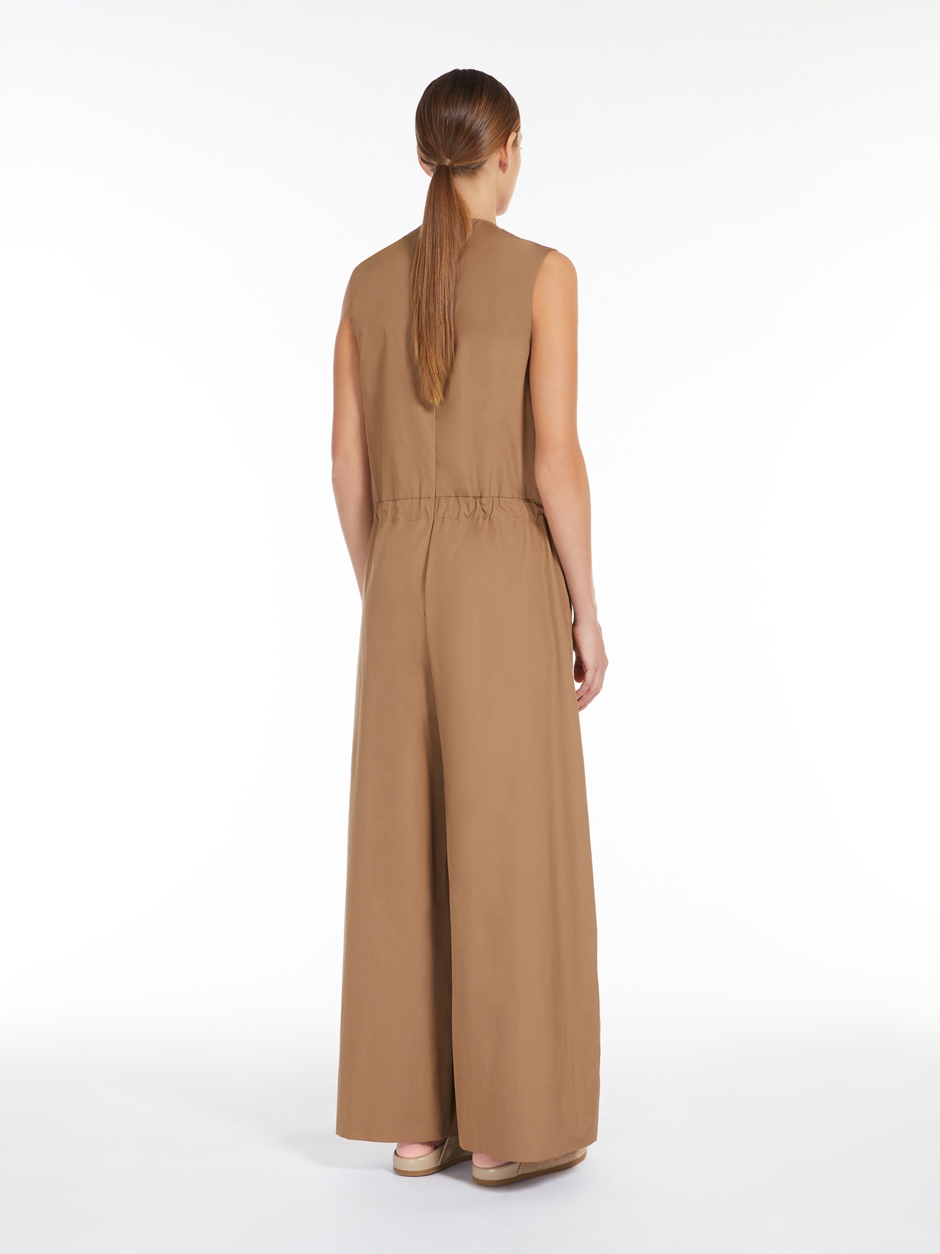 VIRNA Sleeveless cotton jumpsuit - 4