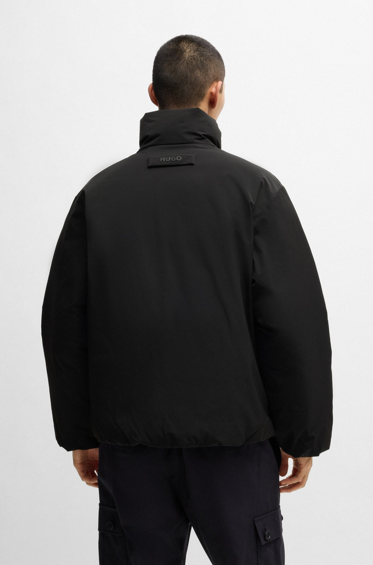 WATER-REPELLENT JACKET WITH CHAMBERLESS PADDING - 4