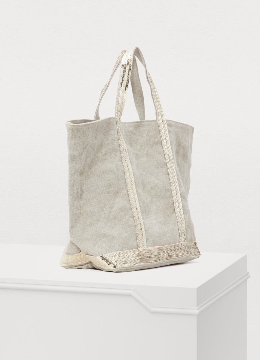 M linen tote bag - 9