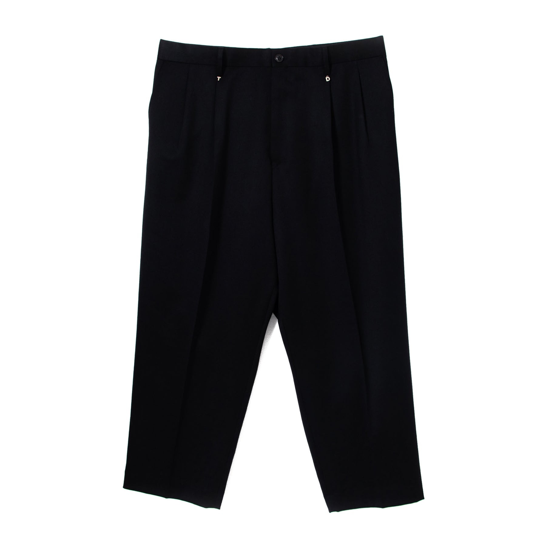 SOMEONE'S PERSONAL SIZE TROUSERS / BLK - 1