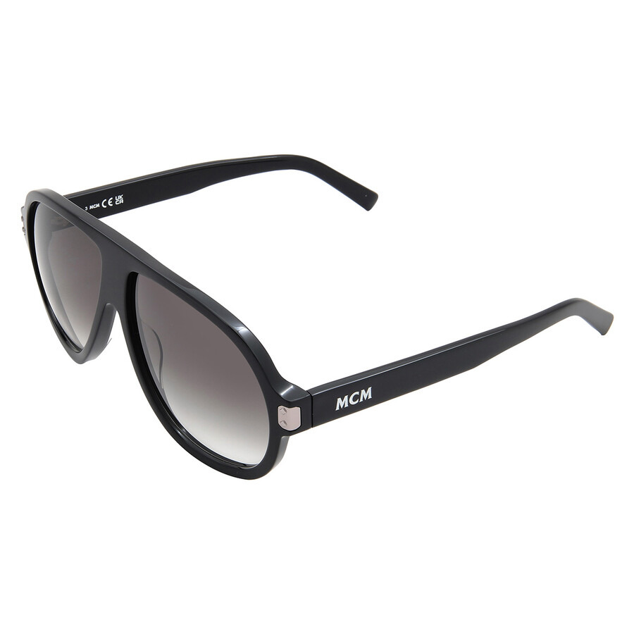 MCM Smoke Gradient Pilot Men's Sunglasses MW0009 01B 59 - 4