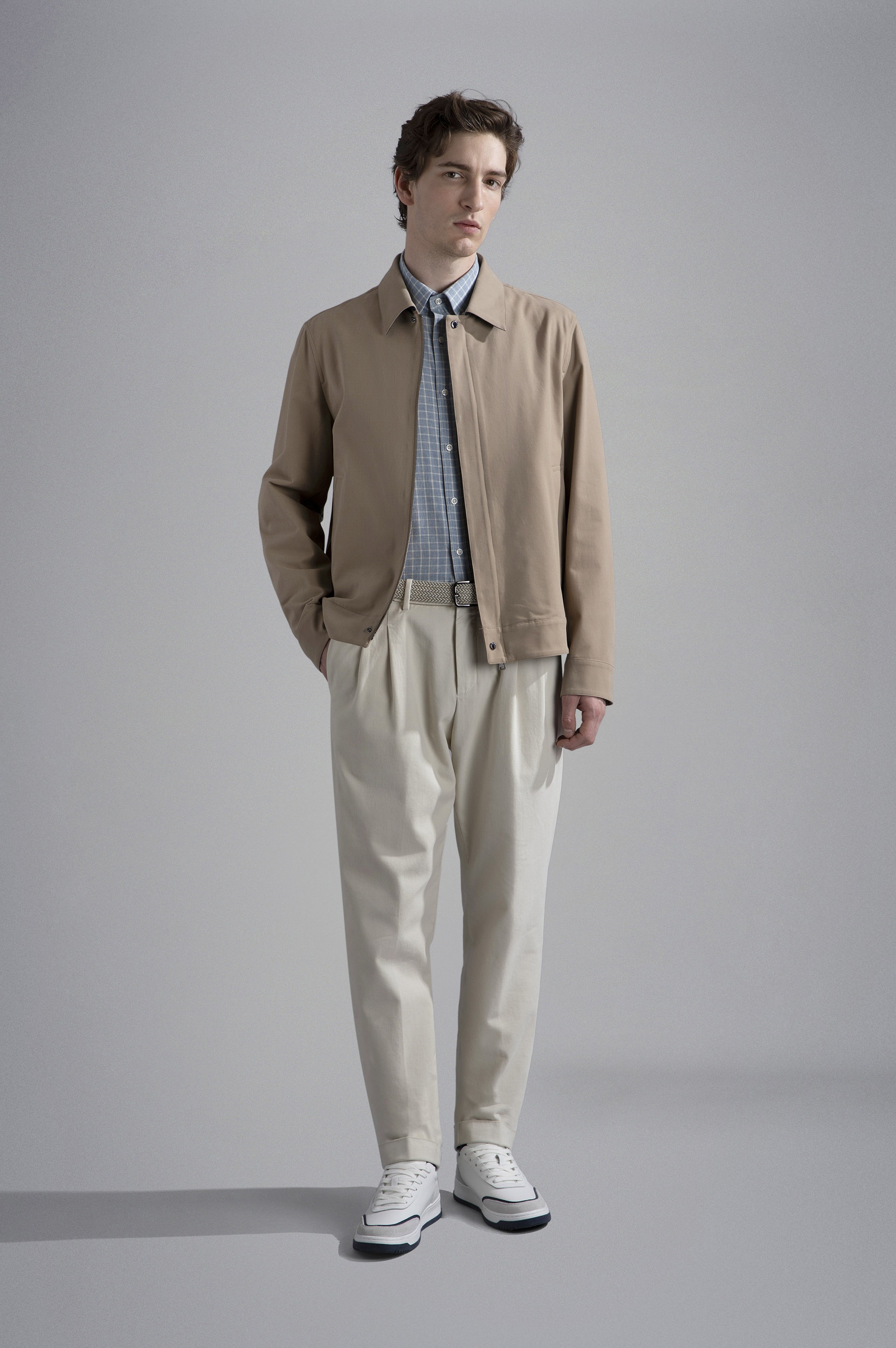 COTTON STRETCH SHACKET - 2