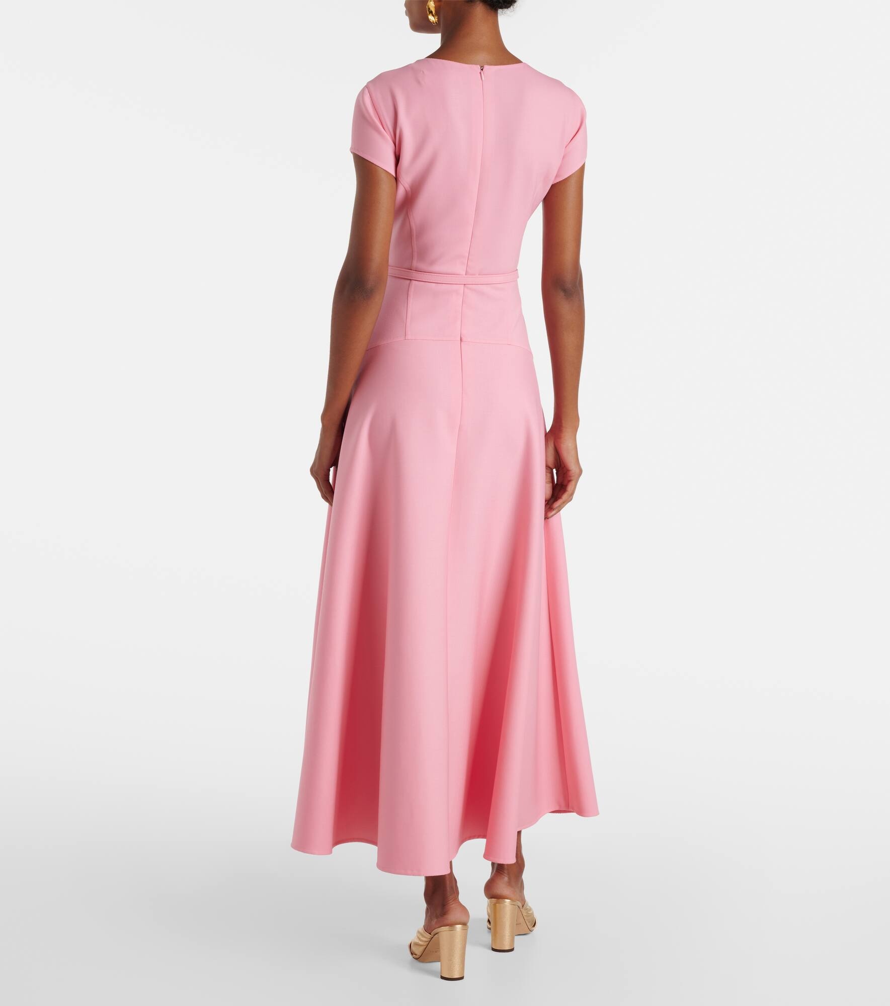 Wool-blend midi dress - 3