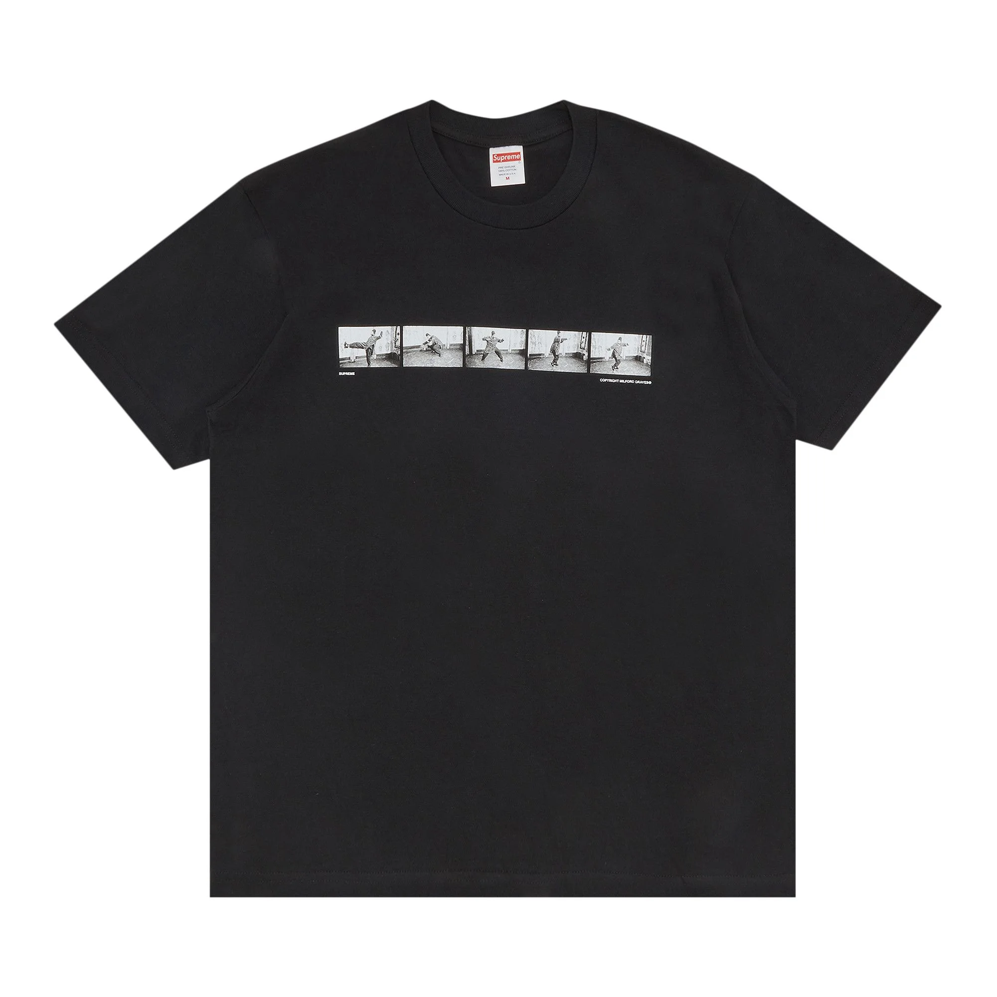 Supreme Milford Graves Tee 'Black' - 1