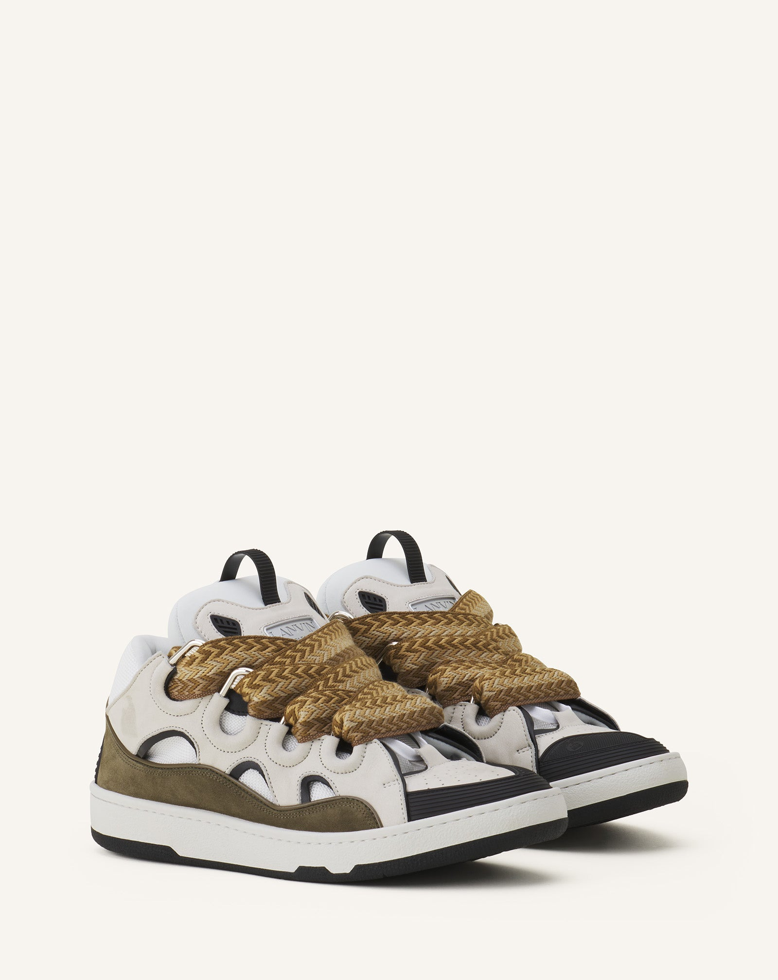 CURB LEATHER SNEAKERS - 2