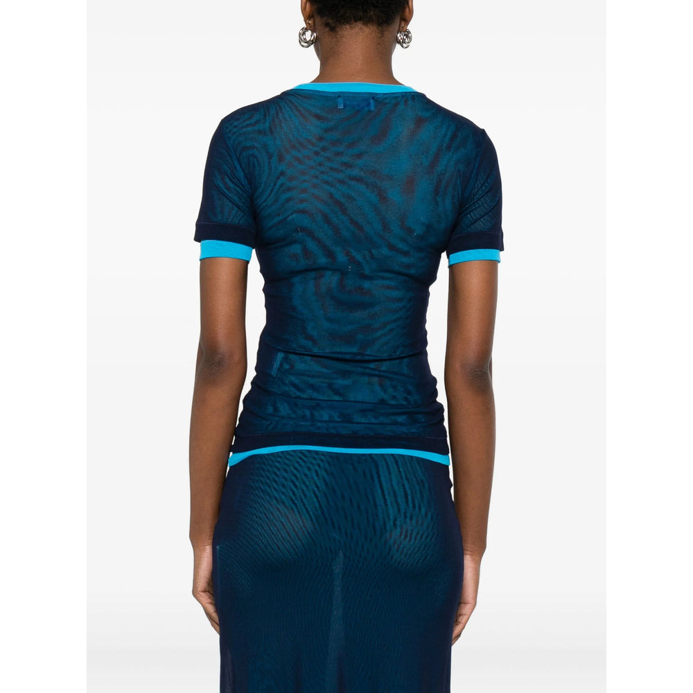 Off-White Blue Tops - T-Shirts & Jerseys Women - 5