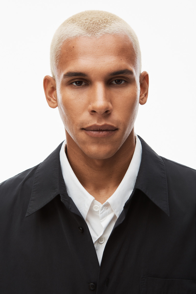 camp shirt in crisp nylon 5