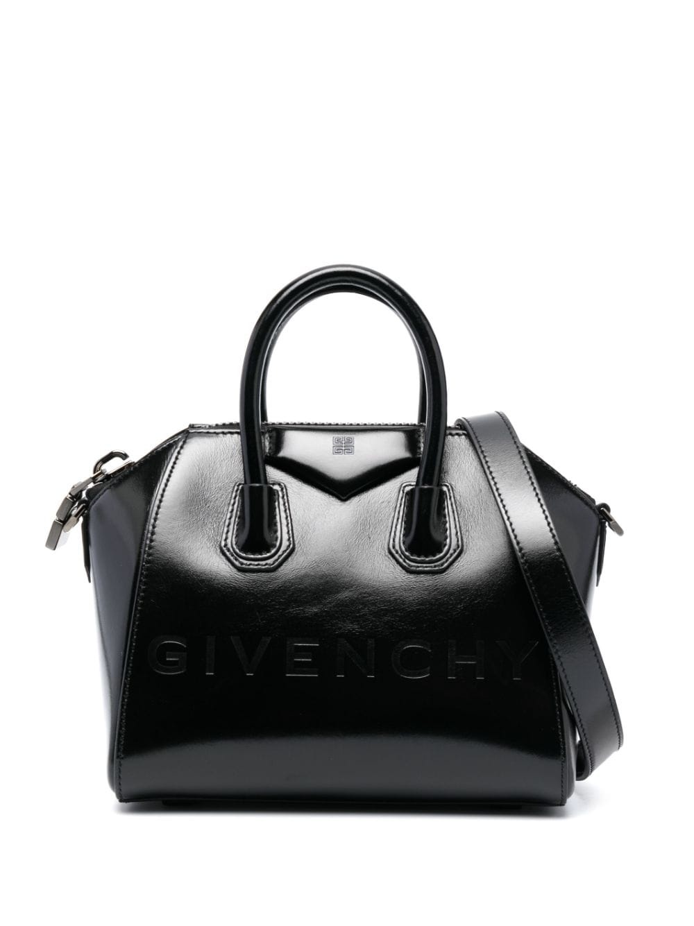 small Antigona leather tote bag - 1