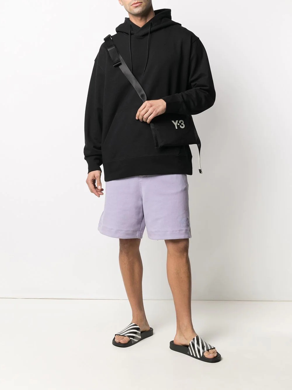 tonal-logo track shorts - 2