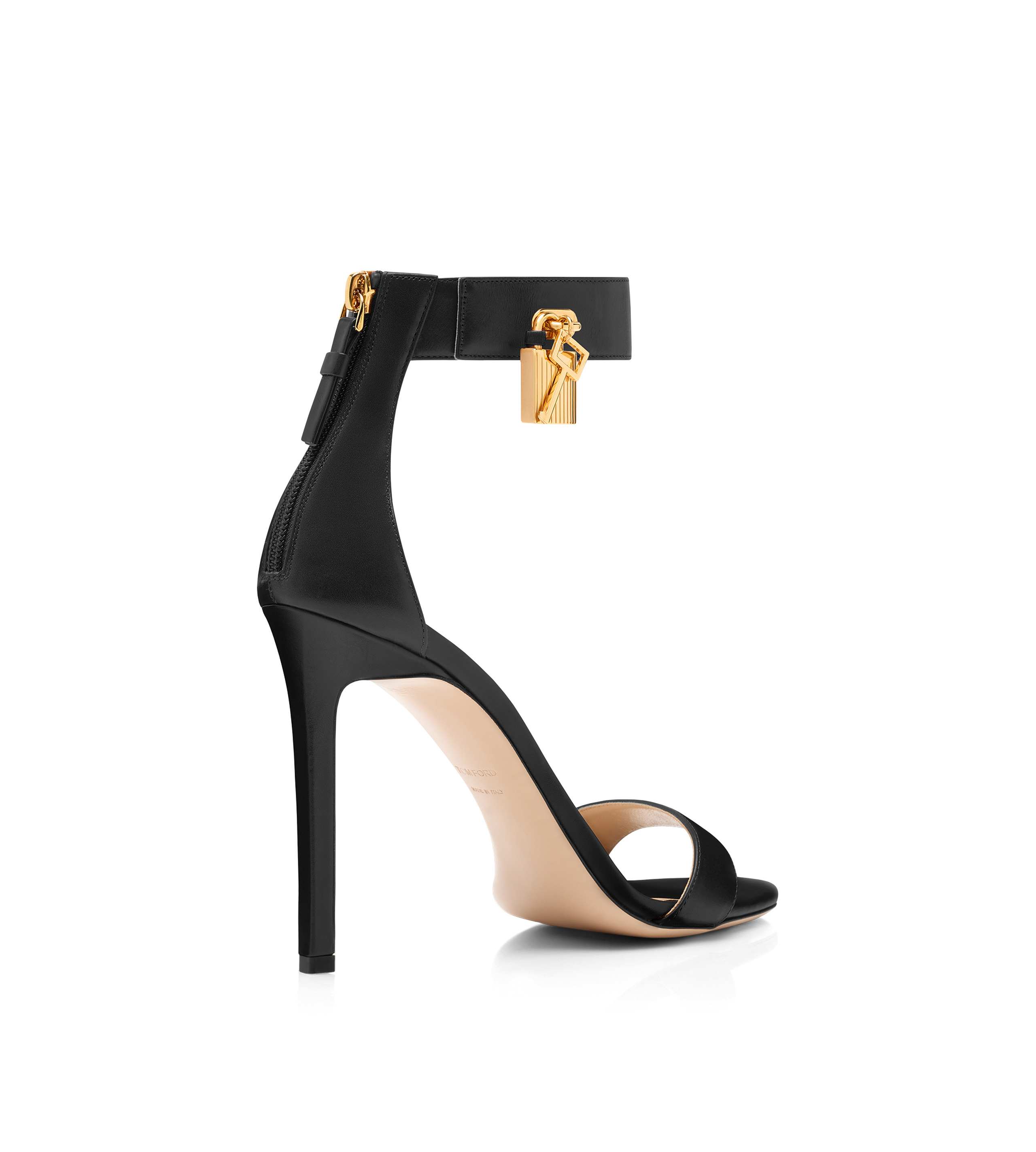 LEATHER PADLOCK SANDAL - 3