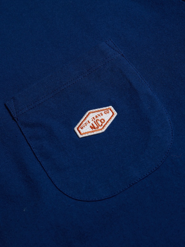 Leffe Pocket Tee French Blue - 4