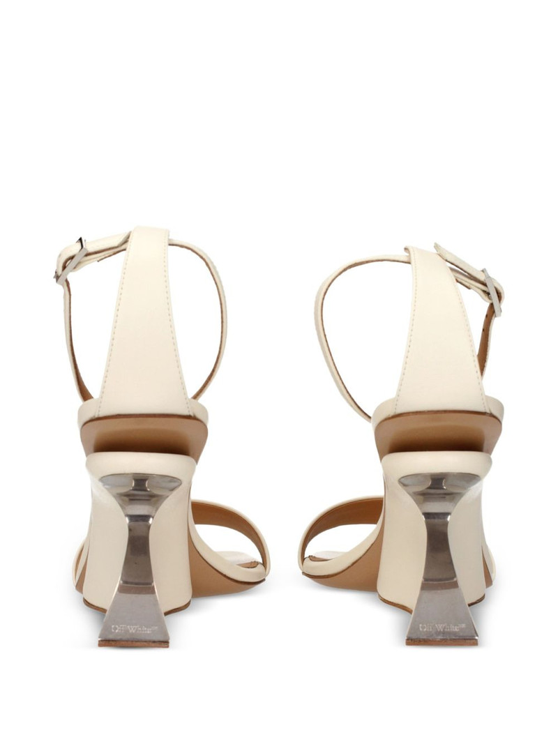 Jug sculpted-heel leather sandals 3