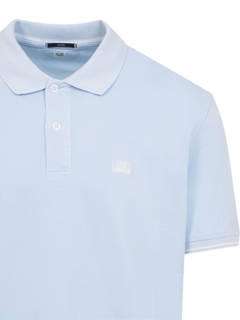 logo-patch polo shirt - 3