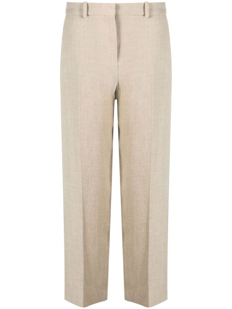 tailored mid-rise trousers - 1