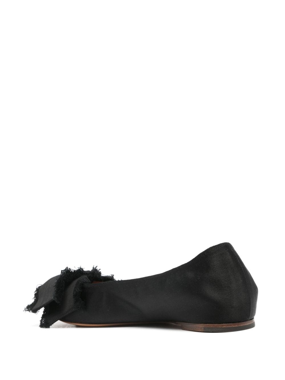 bow-embellished ballerina shoes - 3