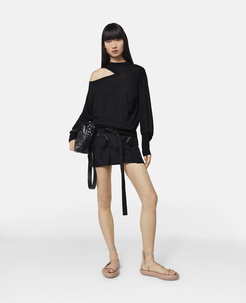 Stella McCartney Cut-Out Merino Knit Jumper outlook