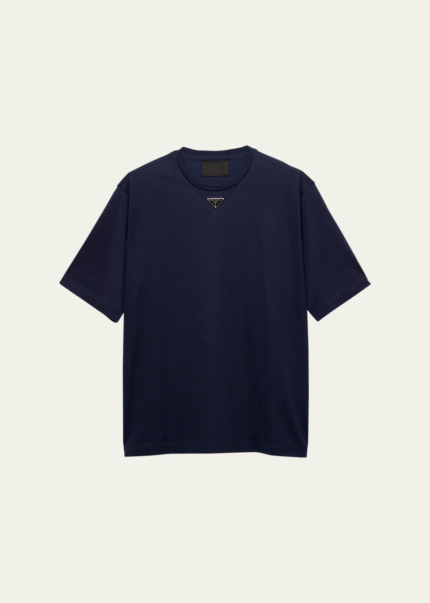 Men's Jersey Triangle Logo T-Shirt - 1