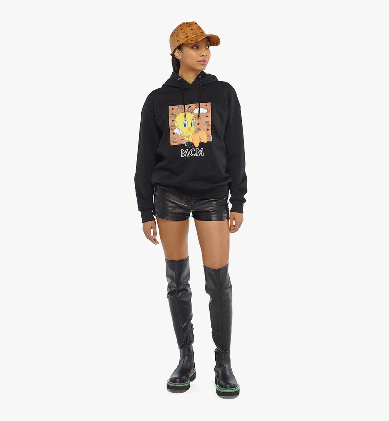 Women’s Looney Tunes x MCM  Hoodie in Organic Cotton 4