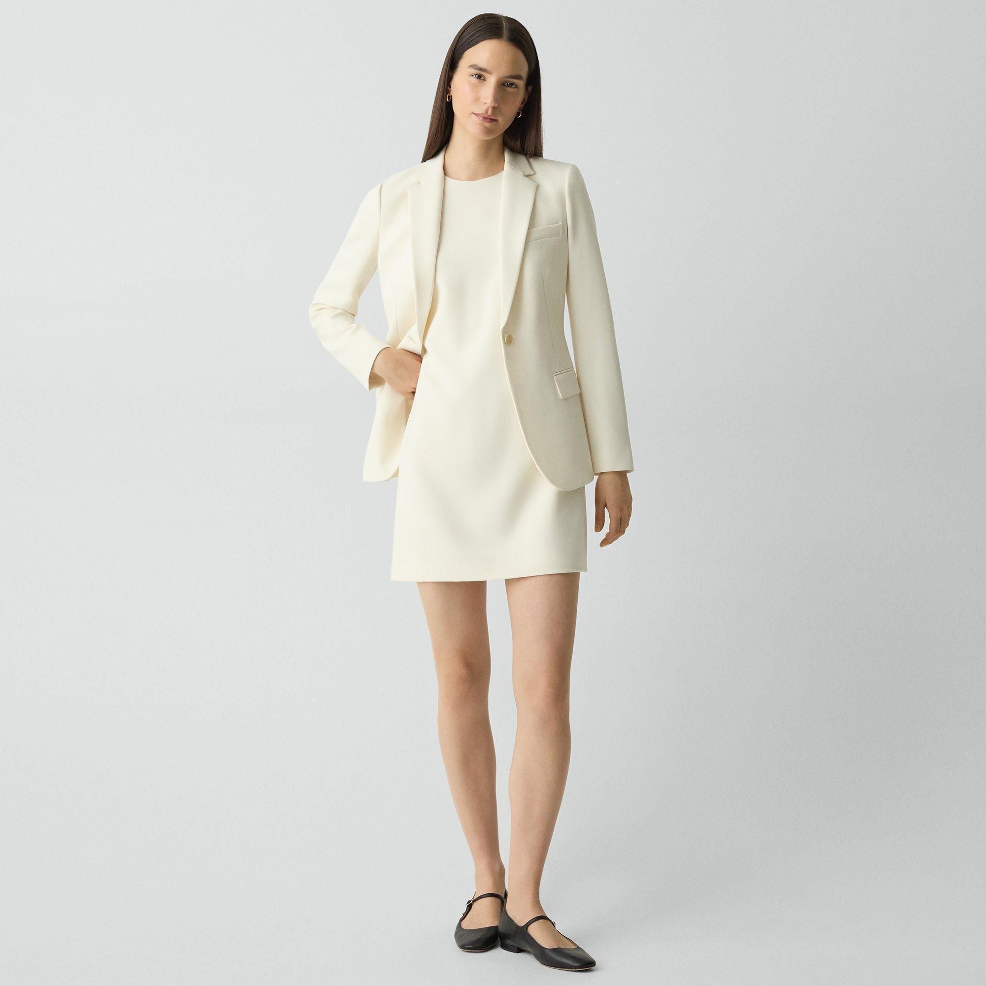 Staple Blazer in Admiral Crepe - 6