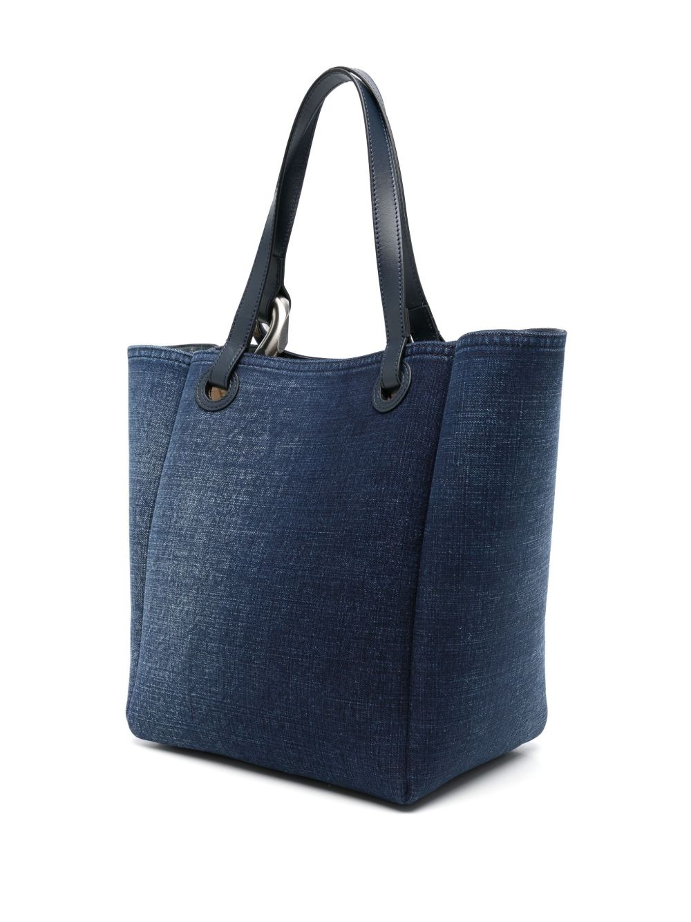 denim tote bag - 3