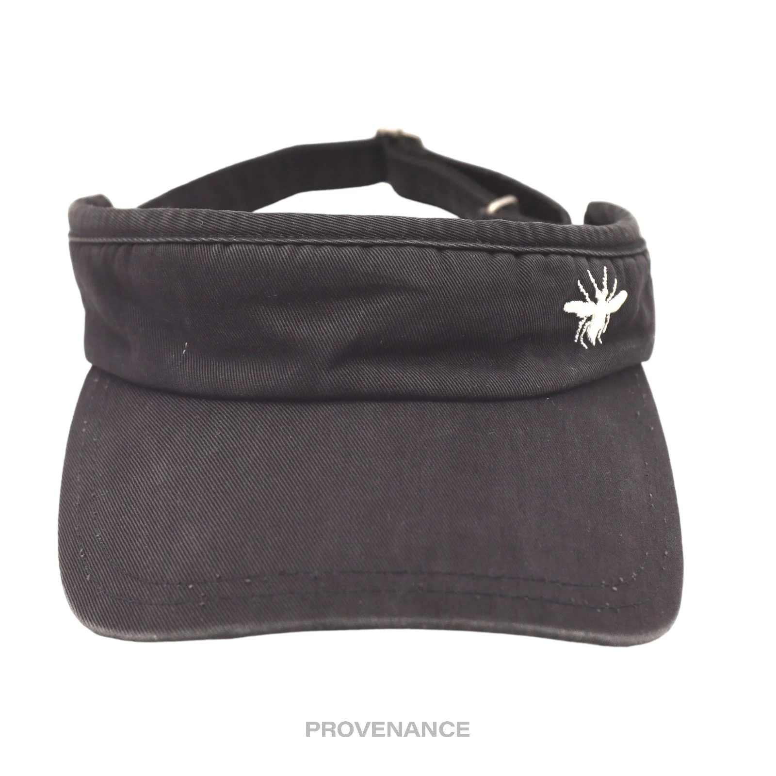 Dior Bee Embroidered Visor - Washed Black - 1