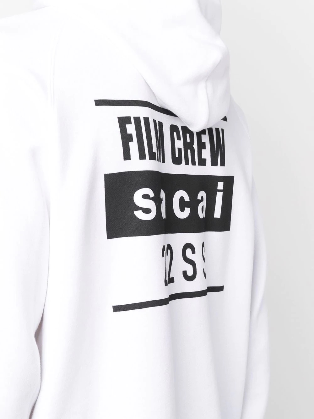 slogan-print cotton hoodie - 6