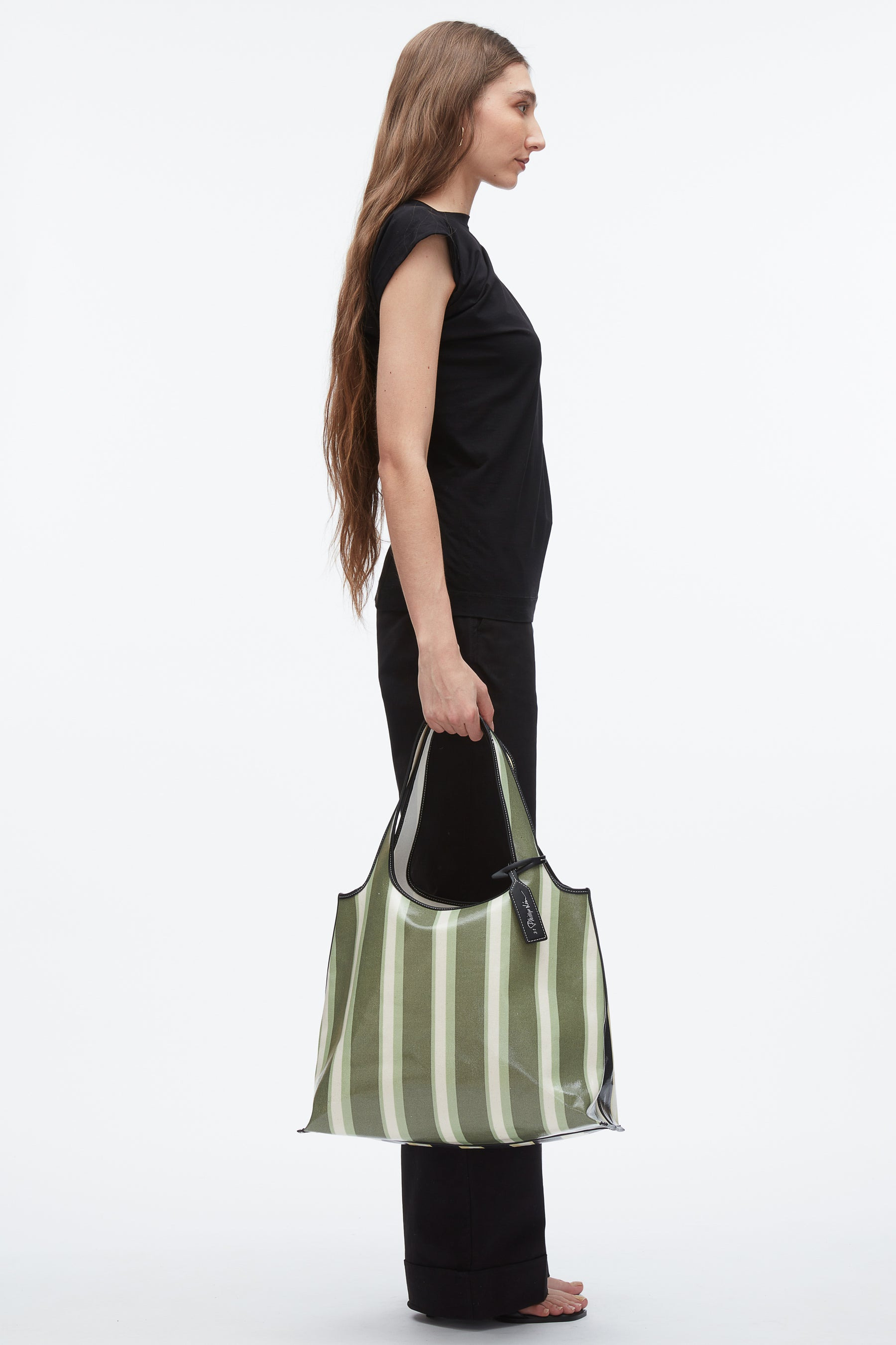 Dual Stripe Market Tote - 6