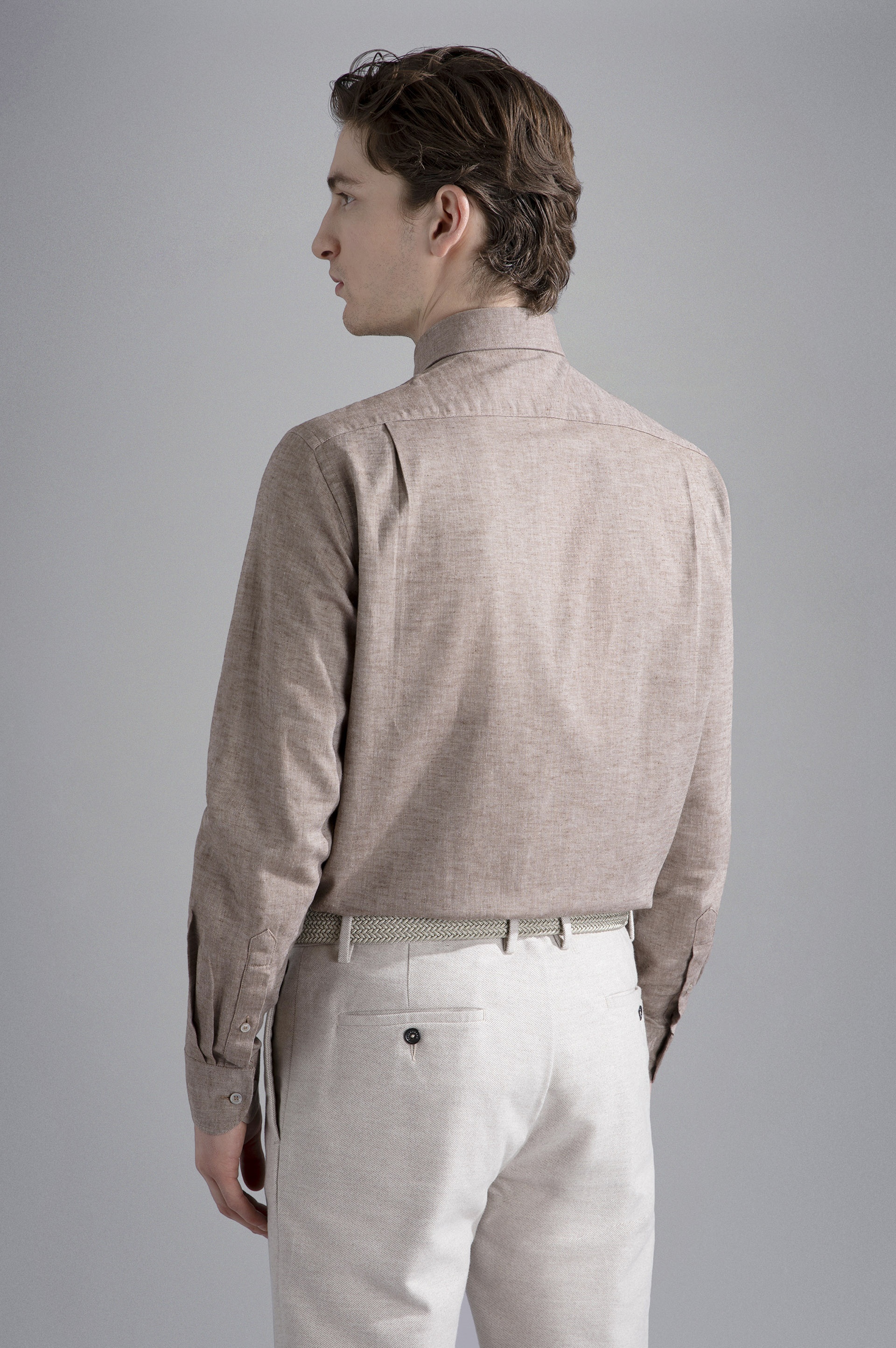 COTTON AND LINEN SHIRT - 3