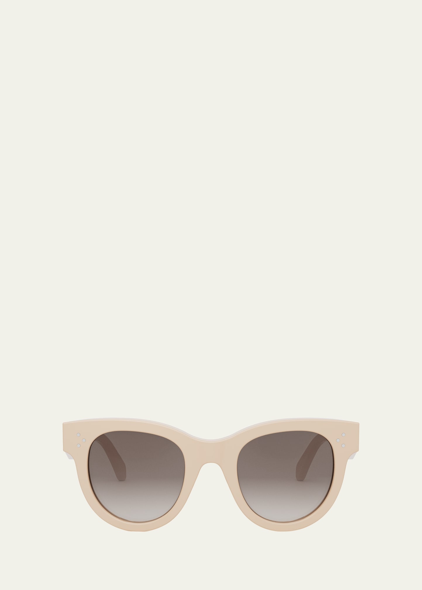 Tortoiseshell Acetate Cat-Eye Sunglasses - 1