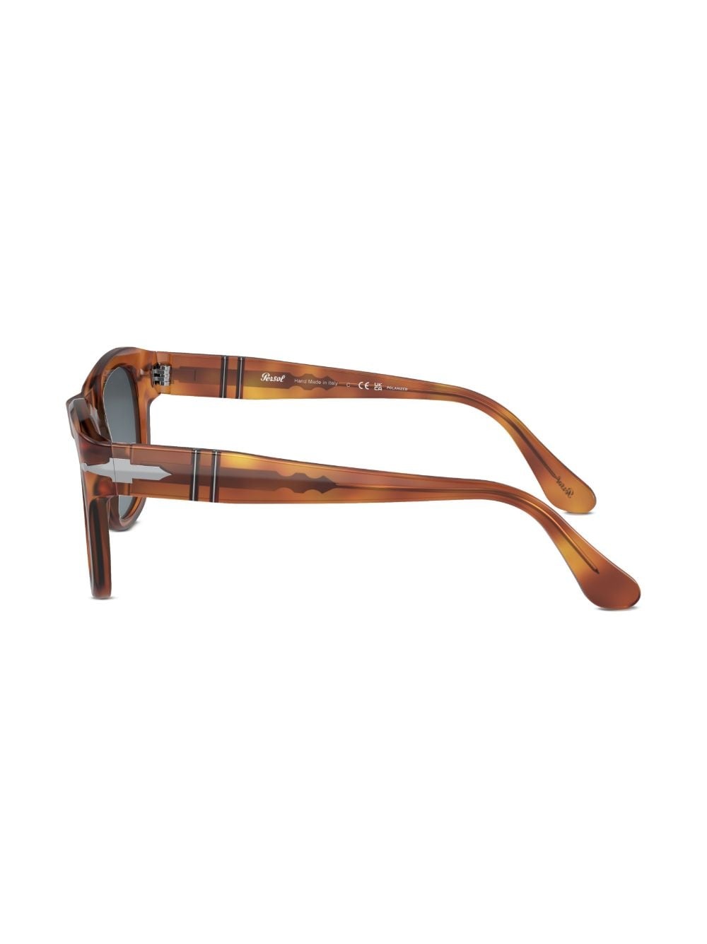 round-frame straight-arm sunglasses - 2