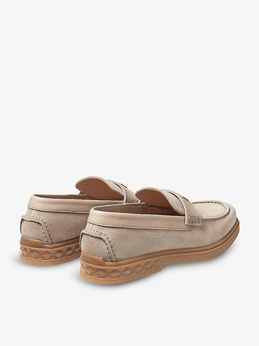 Josh Driver reverse-suede loafers - 4